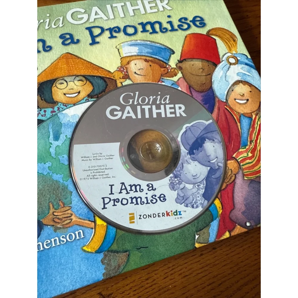 AM A PROMISE By Gloria Gaither / Hardcover /CD